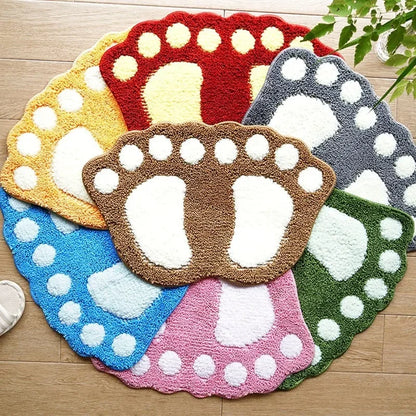 Bathroom Rugs Mats Water Absorbent Non-Slip Mat Used in Bathroom, Shower, Microfiber Bath Mat Machine Bath Mat Bathroom Mat