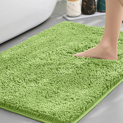 Bathroom mat Cheap chenille absorbent carpet bathroom bathtub room living room door bathroom absorbent pad