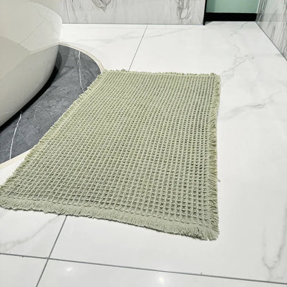 Bathroom Floor Mat Bathroom Door Absorbent Carpet Household Toilet Anti-slip Foot Toilet Door Entry Mat  Rug Bathroom