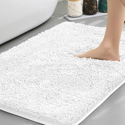 Bathroom mat Cheap chenille absorbent carpet bathroom bathtub room living room door bathroom absorbent pad