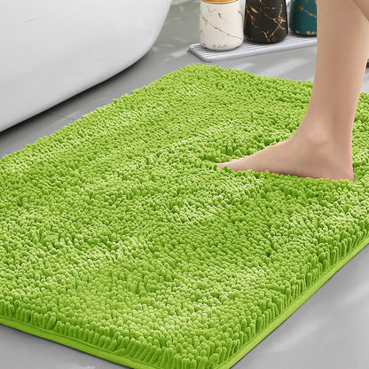 Bathroom mat Cheap chenille absorbent carpet bathroom bathtub room living room door bathroom absorbent pad