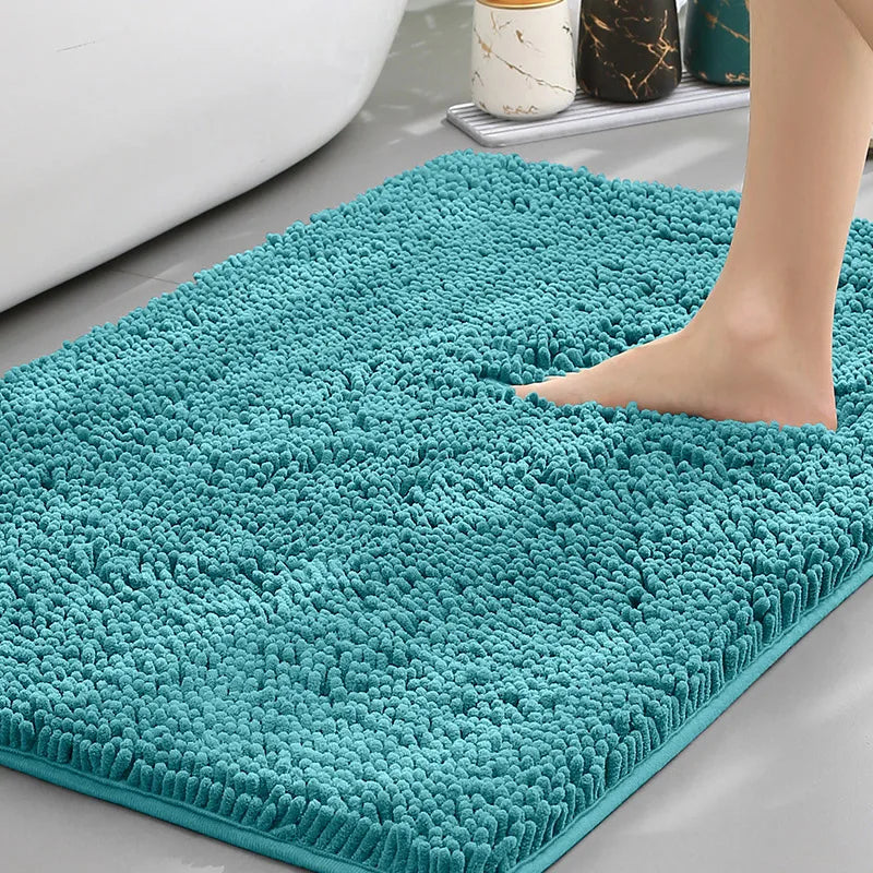 Bathroom mat Cheap chenille absorbent carpet bathroom bathtub room living room door bathroom absorbent pad