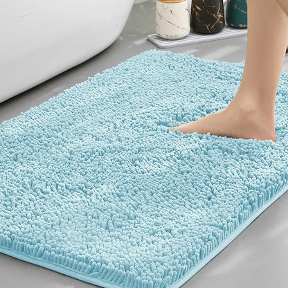 Bathroom mat Cheap chenille absorbent carpet bathroom bathtub room living room door bathroom absorbent pad