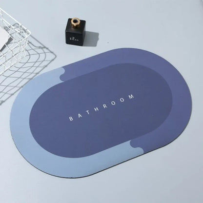 Bathroom Floor Mat 40x60cm Absorbent Anti Slip Floor Mat Foot Carpet Quick Dry Shower Toilet Carpet Soft Diatomaceous Mud