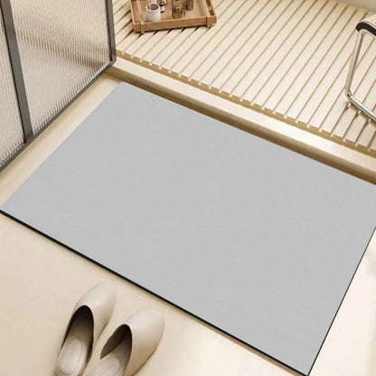 VIKAMA Silicofungus Tile Bath Floor Mat Water Absorbing Bathroom Toilet Entrance Anti-Slip Quick-Drying Mat Home Decoration