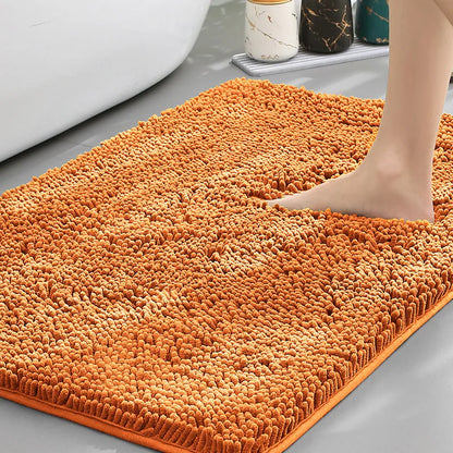 Bathroom mat Cheap chenille absorbent carpet bathroom bathtub room living room door bathroom absorbent pad