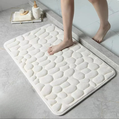 Bathroom Bath Mat An Ti Slip Quick Dry Absorbent Carpet in Wash Basin Bathtub Side Floor Rug Shower Room Doormat Memory Foam Pad
