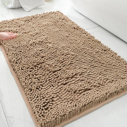Bathroom mat Cheap chenille absorbent carpet bathroom bathtub room living room door bathroom absorbent pad