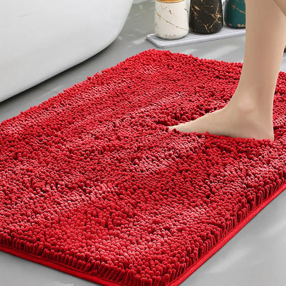 Bathroom mat Cheap chenille absorbent carpet bathroom bathtub room living room door bathroom absorbent pad