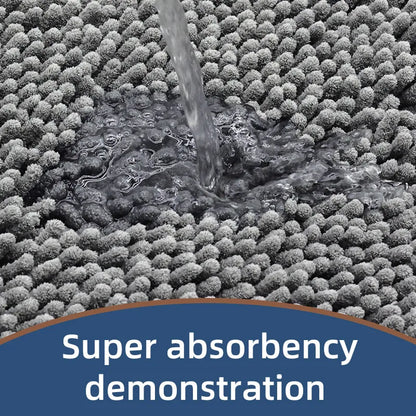 Bathroom mat Cheap chenille absorbent carpet bathroom bathtub room living room door bathroom absorbent pad